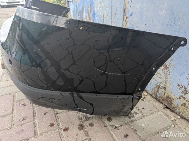 Бампер задний nissan X-trail (T32) под парктроник