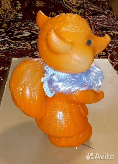 Игрушка Лиса из СССР