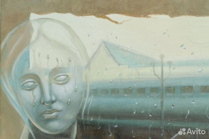 Картина Железнодорожный Натюрморт Спирос Д. 2004г