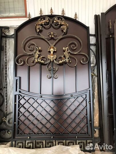 Кованые ворота