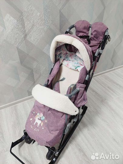 Санки коляска Ника 7 -8