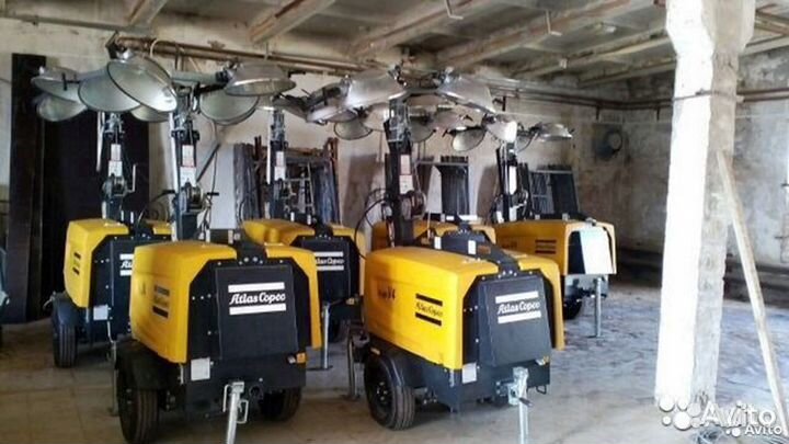 Аренда осветительной мачты Atlas Copco мба4