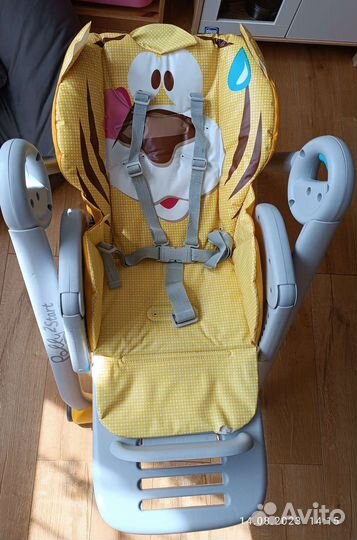 Стульчик для кормления chicco polly 2 start