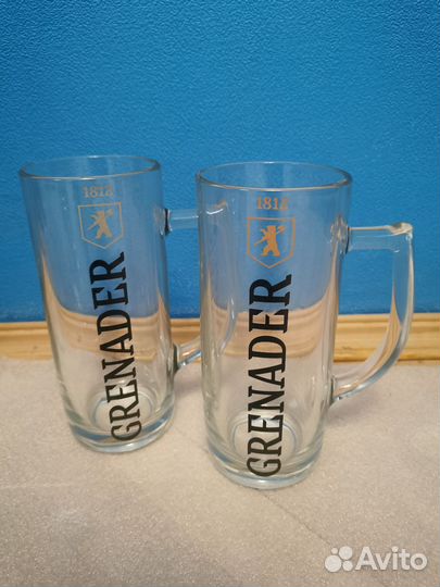 Кружка пивная, пивной бокал Grenader