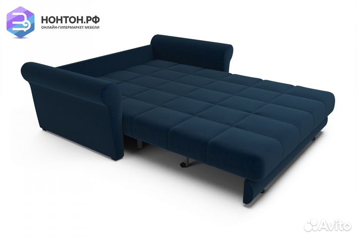 Диван аккордеон Гранд темно-синий