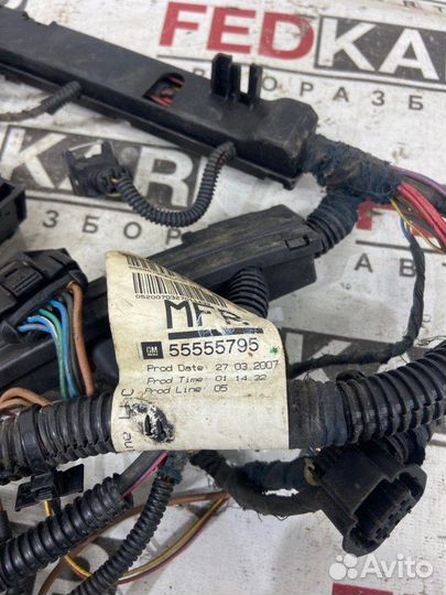 Проводка двигателя Opel Astra H Z18XER 2007