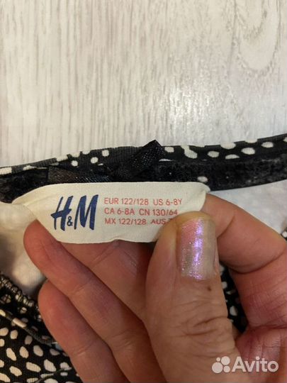 Пакет вещей на девочку H&M 122