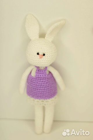 Вязаная зайка