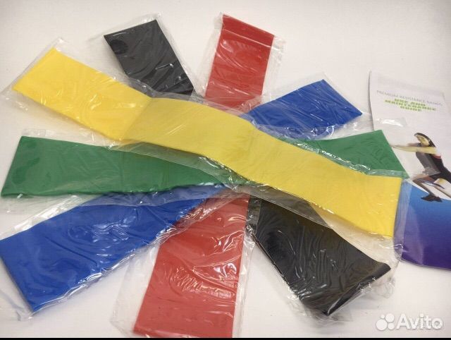 Набор эспандеров и пособие по растяжке