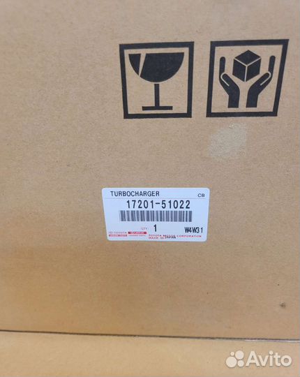 Toyota Land Cruiser 200 Lexus LX 450D Турбина