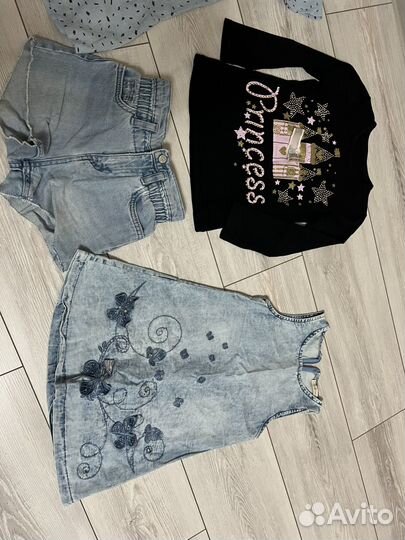 Вещи на девочку 110-116 пакетом