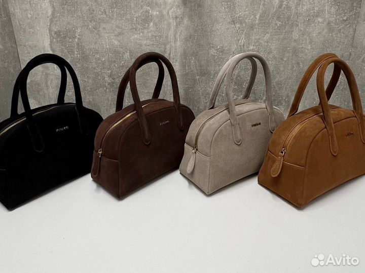 Сумка женская pinko пинко замшевая люкс