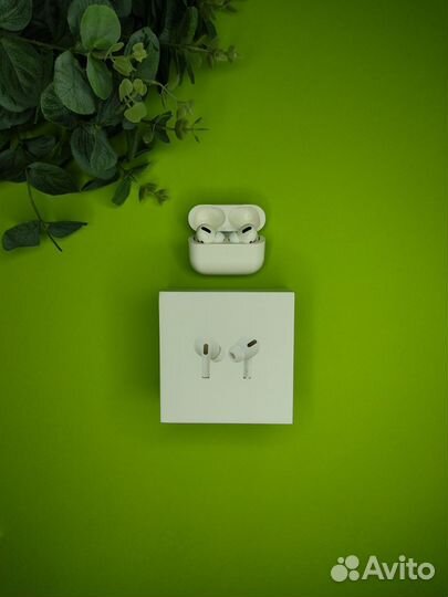 AirPods Pro 1:1(шумоподавление) +чехол в подарок