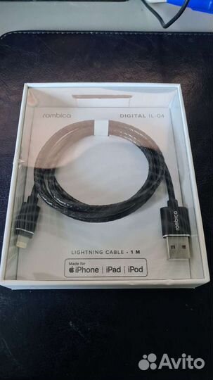 Кабель для Apple iPhone, iPad, iPod лицензия