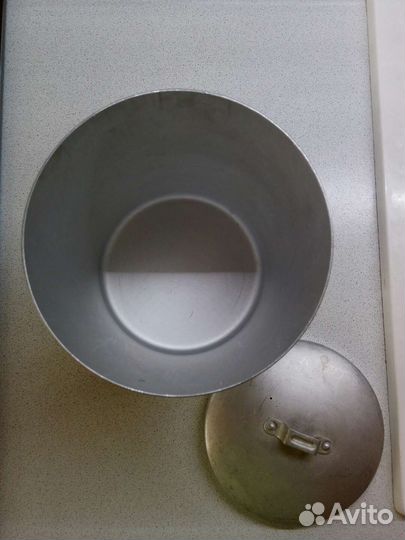 Бидон алюминиевый новый