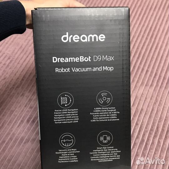 Робот пылесос DreameBot d9Max
