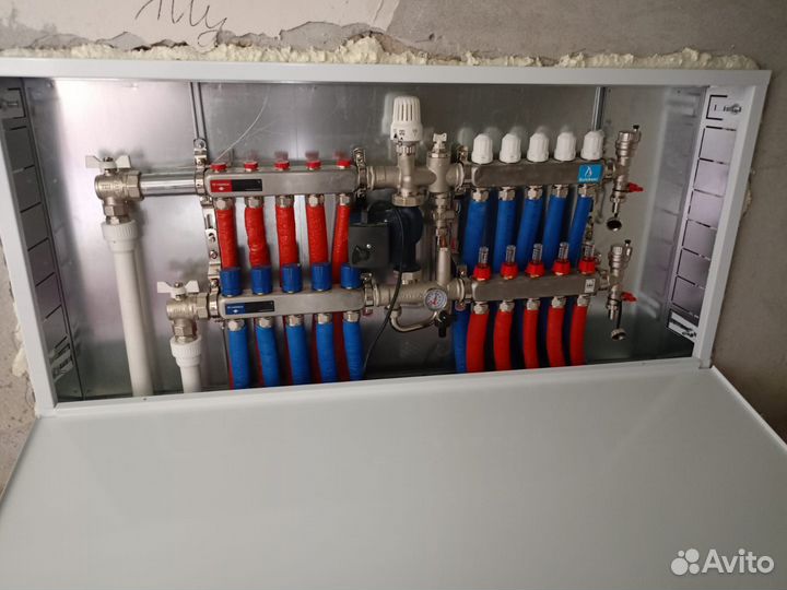 Отопление, Теплый пол, Лучевая система