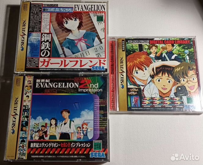 Игры Evangelion для Sega