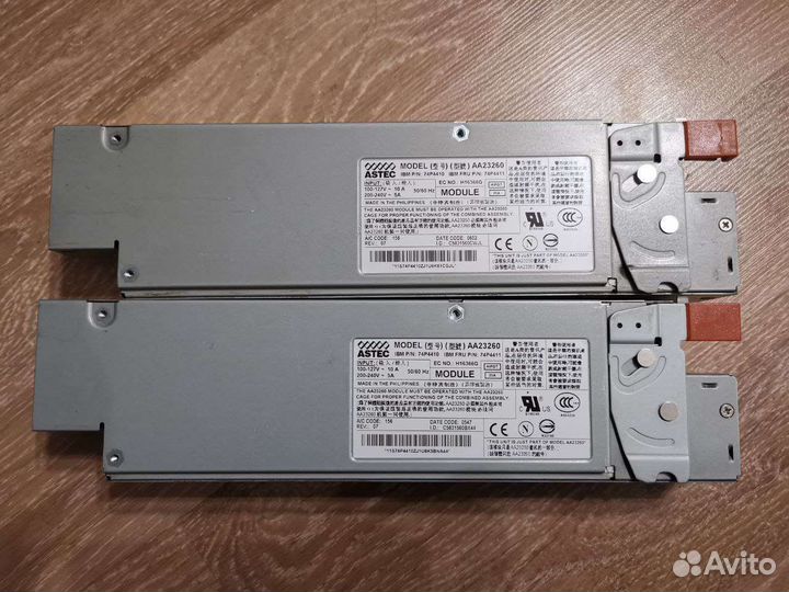 Блоки питания серверов много фото HP IBM Fujitsu