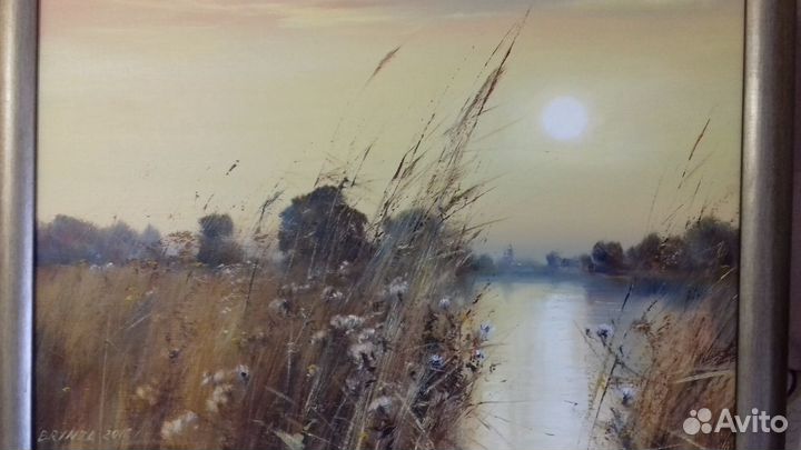 Картина маслом на холсте пейзаж