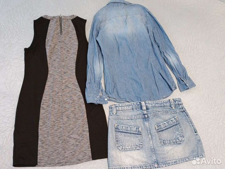 Пакет из 7 вещей, женская одежда пакетом, р.40-42