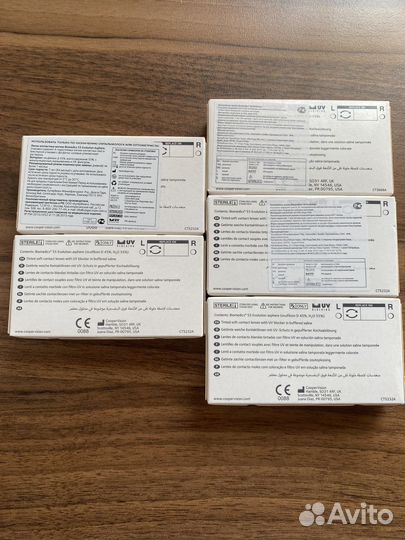 Линзы контактные Cooper Vision