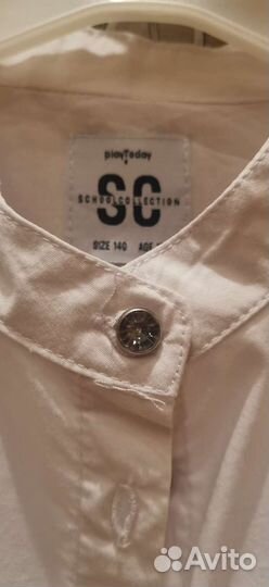 Рубашка для девочки школьная