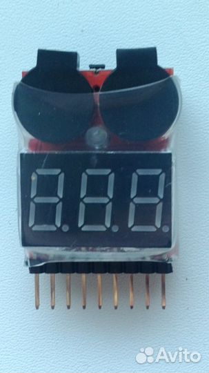 Вольтметер-тестер для батарей