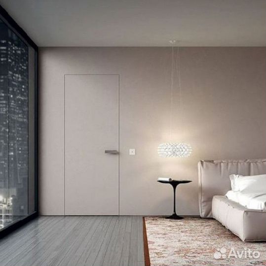 Скрытые двери под отделку