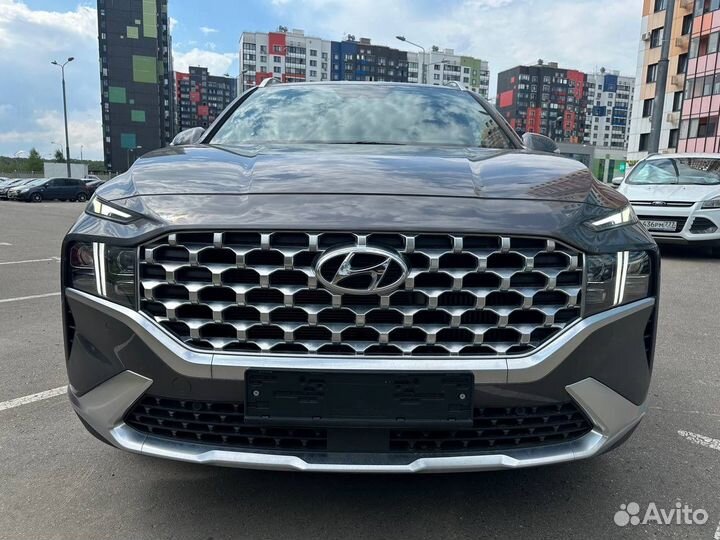 Hyundai Santa Fe 2.2 AMT, 2021, 58 100 км