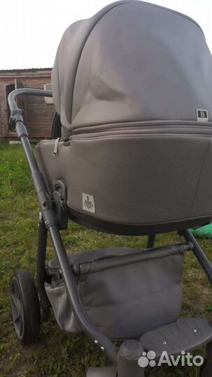 Коляска 2 в 1 эко кожа