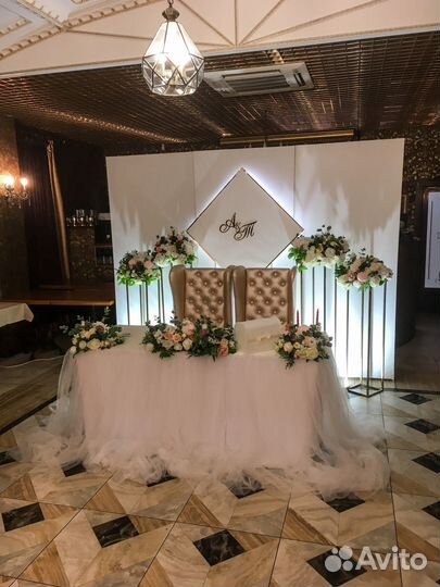 Свадебный декор в аренду