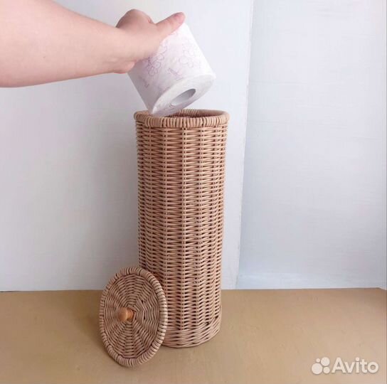 Корзина с крышкой