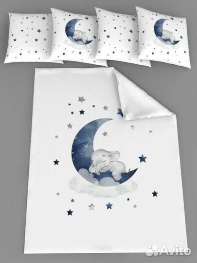 Бортики в кроватку новые