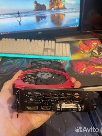 MSI GeForce GTX 1050 Ti gaming X 4G