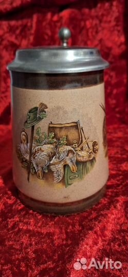 Немецкие пивные кружки с крыжкой