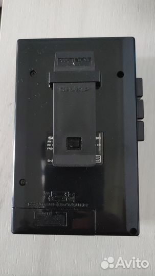 Редкий винтажный плеер с радио Sharp JC-125(BK)