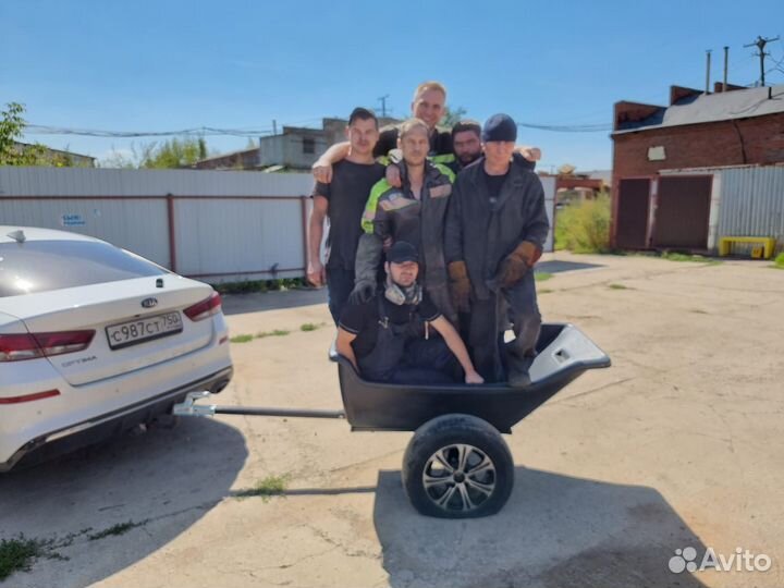 Прицеп для квадроцикла самосвал