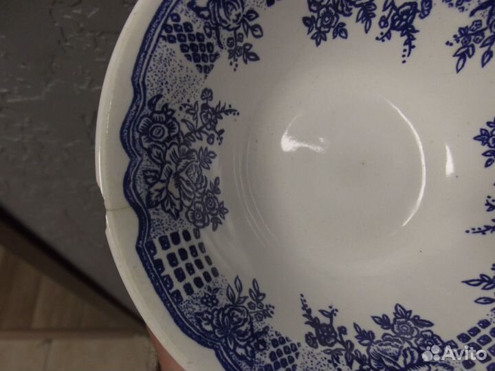 Тарелка гжель 19 век