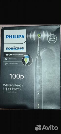 Зубная щетка philips sonicare 4500