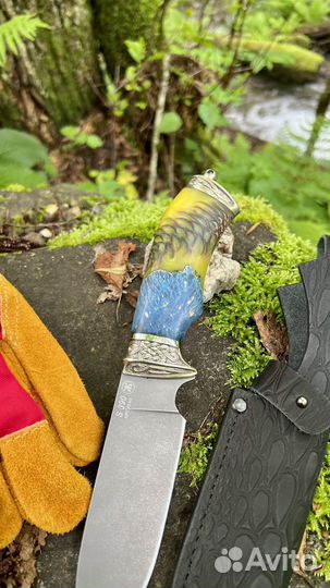 Нож охотничий ручной работы