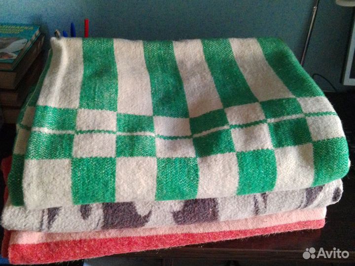 Одеяло шерстяное