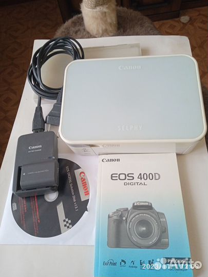Зеркальный фотоаппарат canon eos 400D