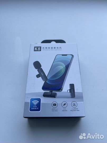 Беспроводной микрафон K8 Type-c