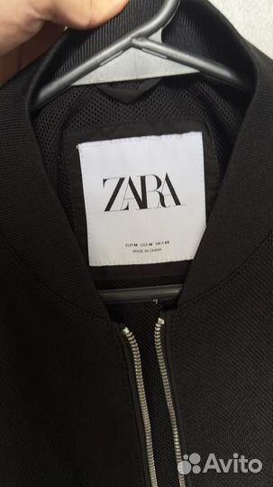 Бомбер zara