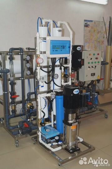 Промышленный осмос 250 литров в час.6 тонн в сутки