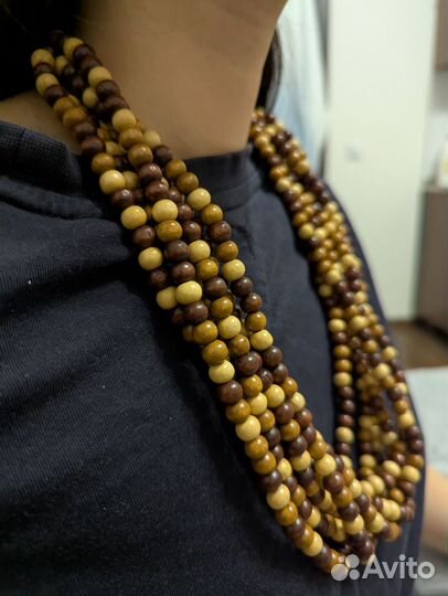 Деревянные бусы