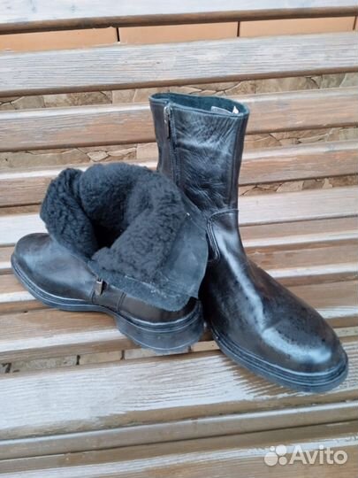 Полусапоги мужские зимние