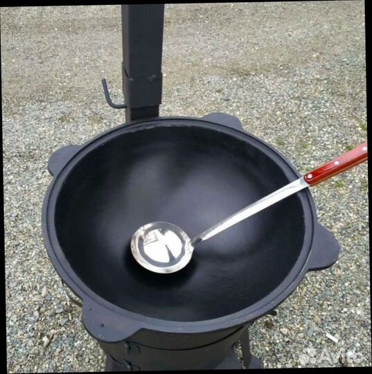 Казан. Печь. Шумовка