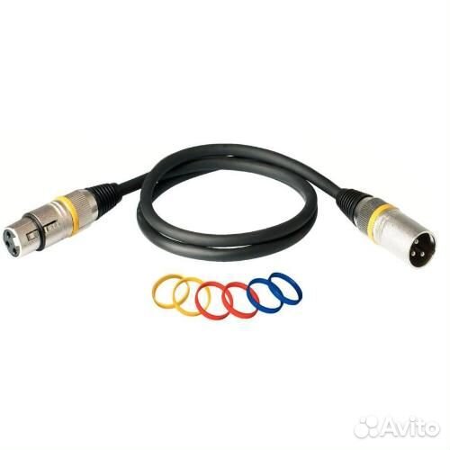 Кабель микрофонный Rockcable RCL30365 D6